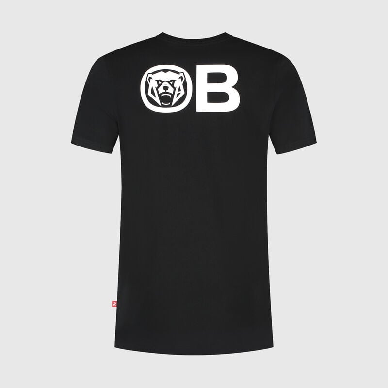 HAAS FW UNISEX OB DRIVER TEE - black