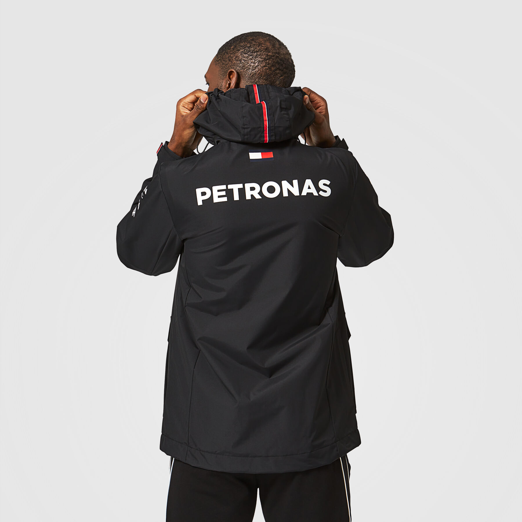 2021 Team Rain Jacket Mercedes AMG Petronas Fuel For Fans