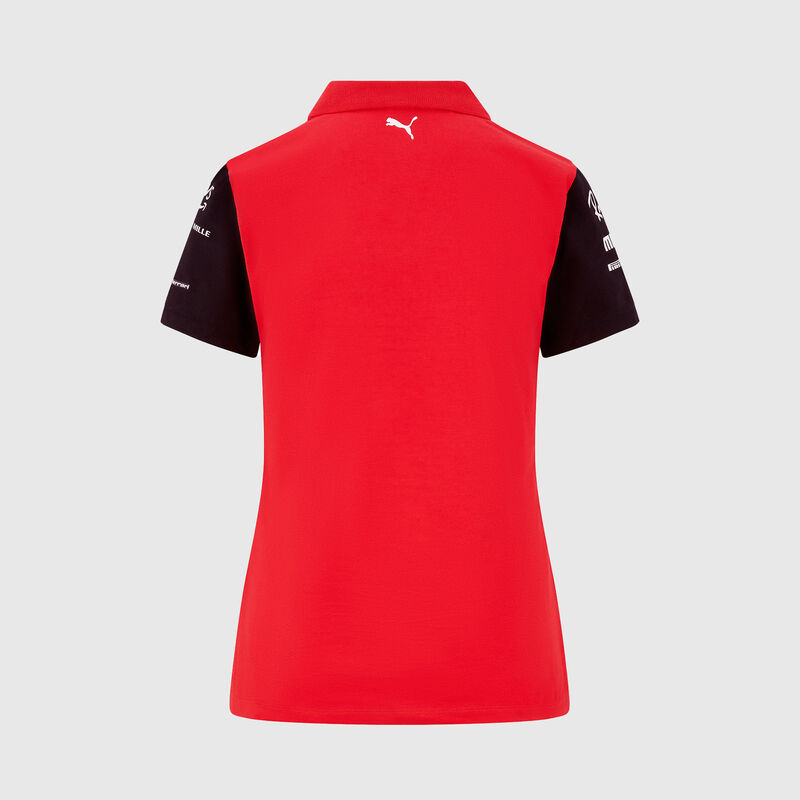 SF RP WOMENS TEAM POLO - red