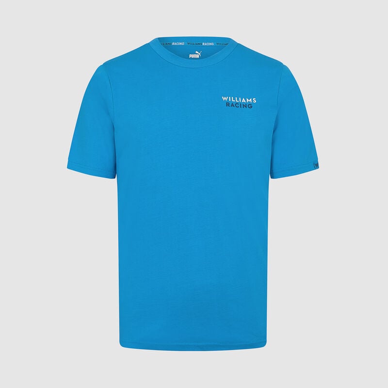 WILLIAM RACING FW MENS ABSTRACT W TEE - electric blue