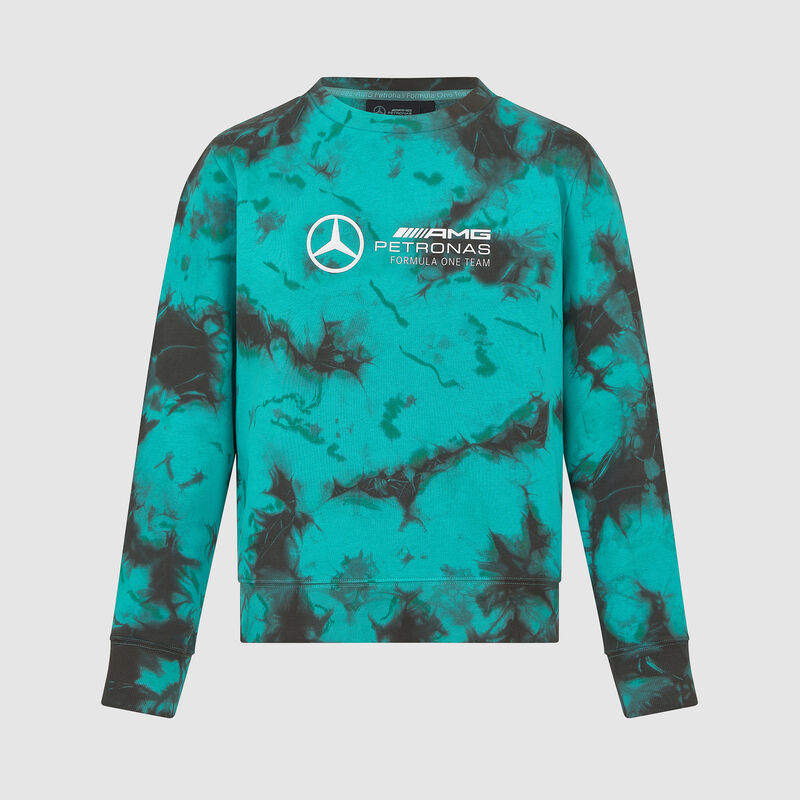 MAPF1 FW WOMENS TIE DYE CREW NECK SWEAT - multicolor