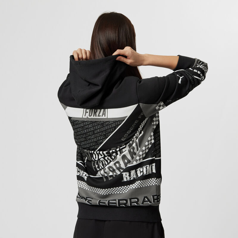 SF FW MENS GRAPHIC HOODY - black