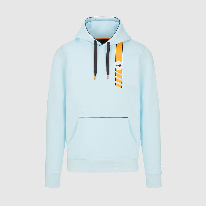 MCLAREN FW GULF RACING STRIPE HOODED SWEAT - blue