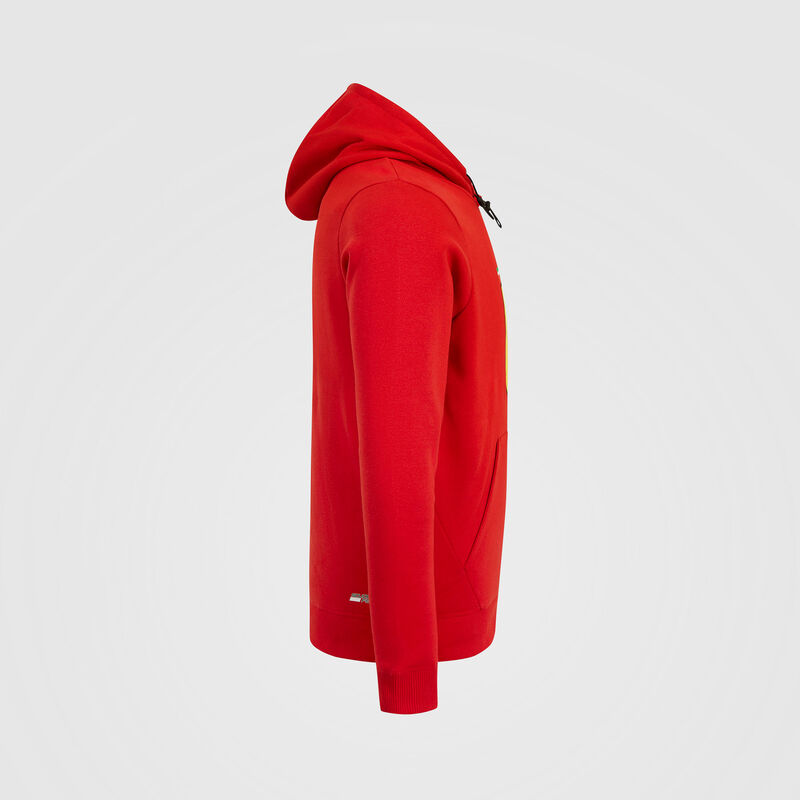 SF FW MENS HOODED SWEAT - red