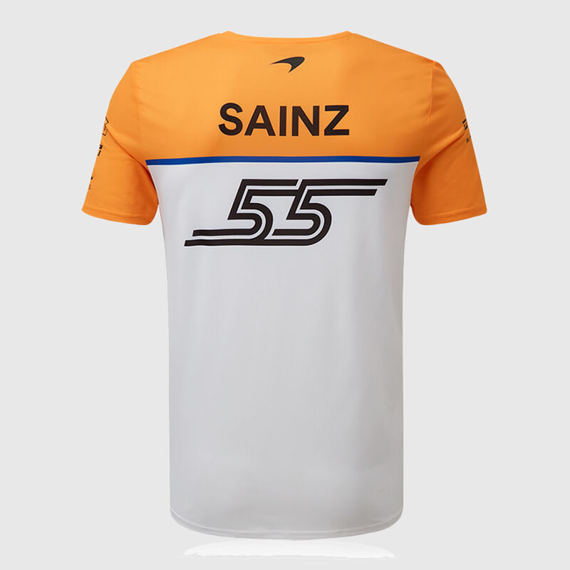 MCLAREN TEAM SAINZ KIDS TEE - white