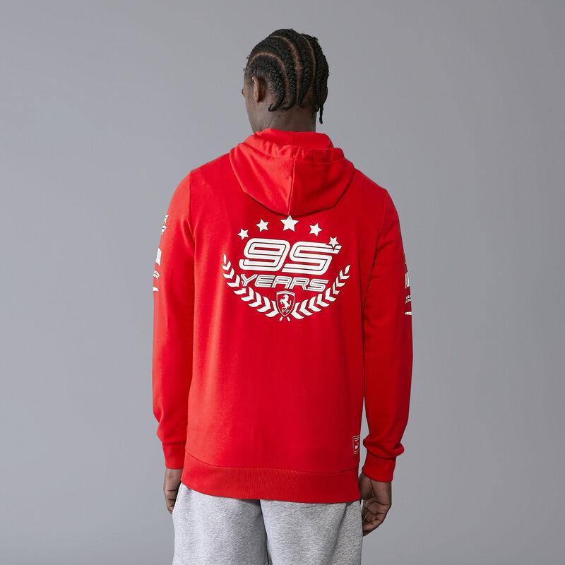SF FW MENS GRAPHIC HOODY - red