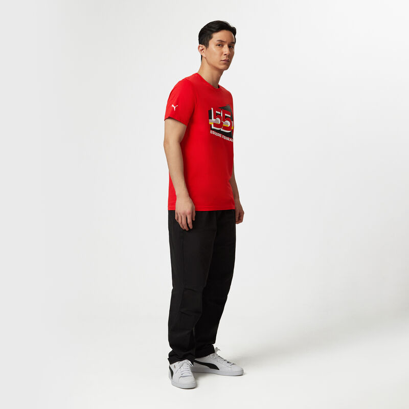 SF FW MENS DRIVER TEE - red-sainz