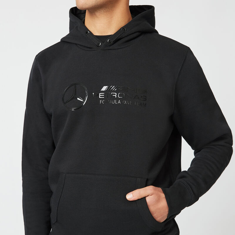 MAPF1 FW STEALTH LOGO HOODED SWEAT - black