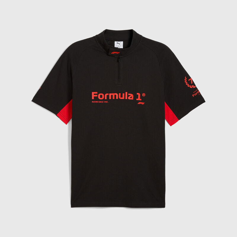 F1 LS 75 YRS POLO - black