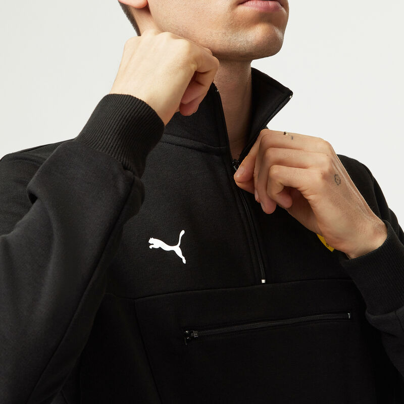 SF FW MENS QUARTER ZIP - black