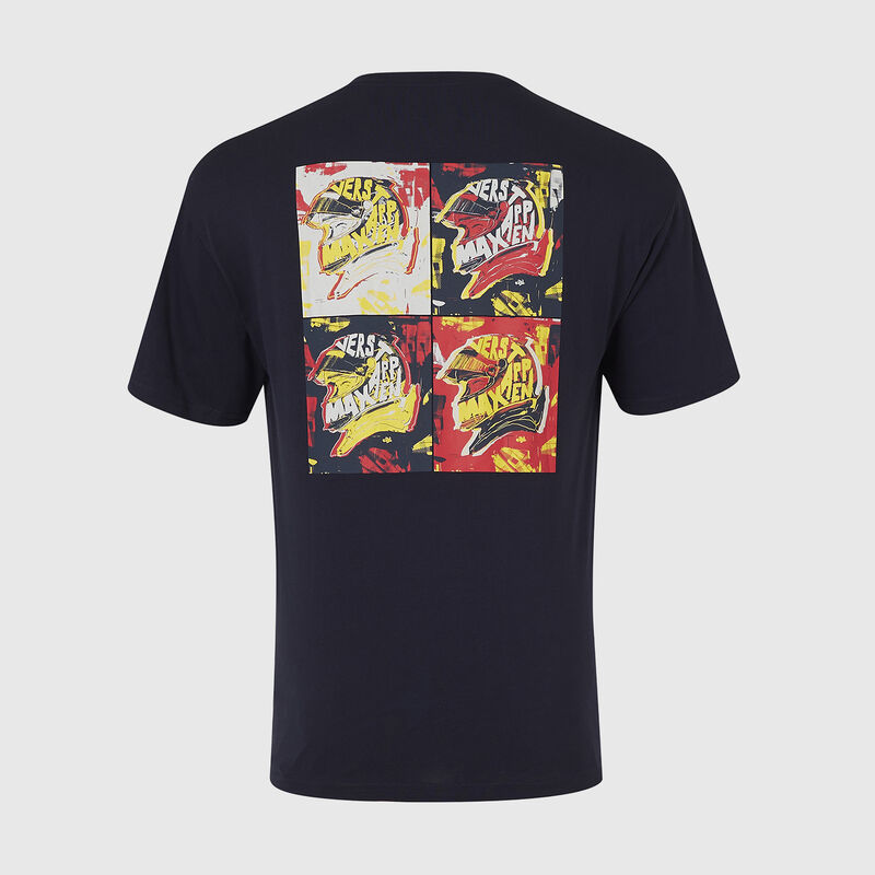 RBR FW UNISEX MV POP ART TEE - navy