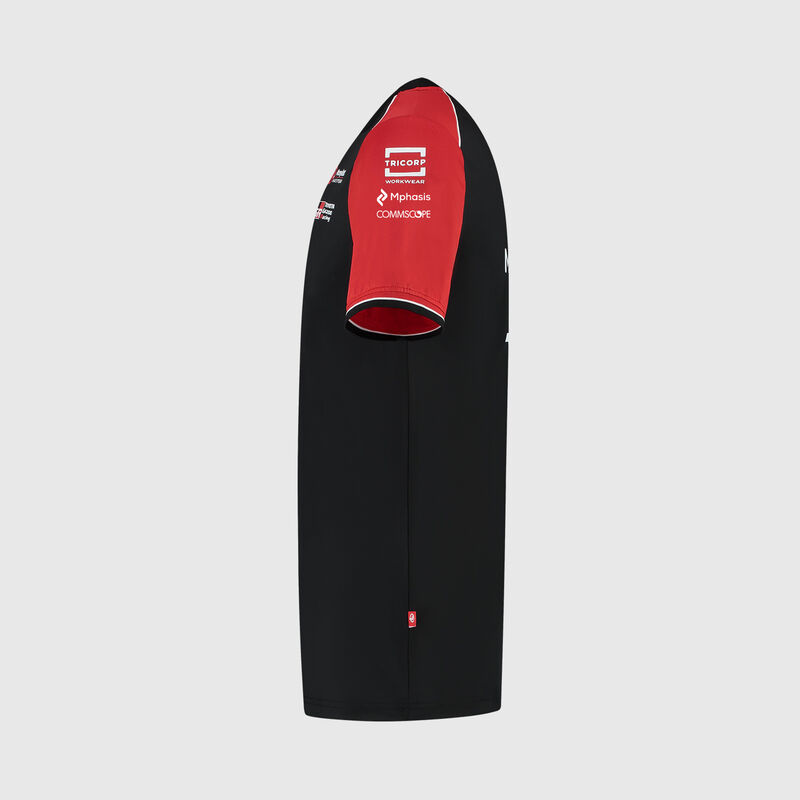HAAS RP UNISEX TEAM TEE - black