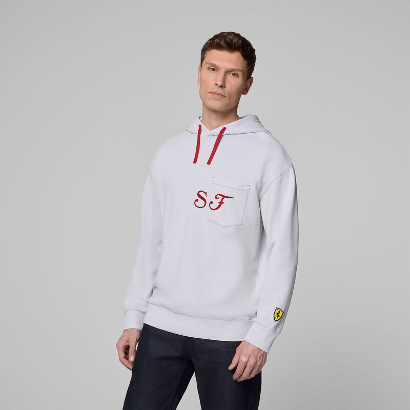 SF FW GRAPHIC HOODY - grey