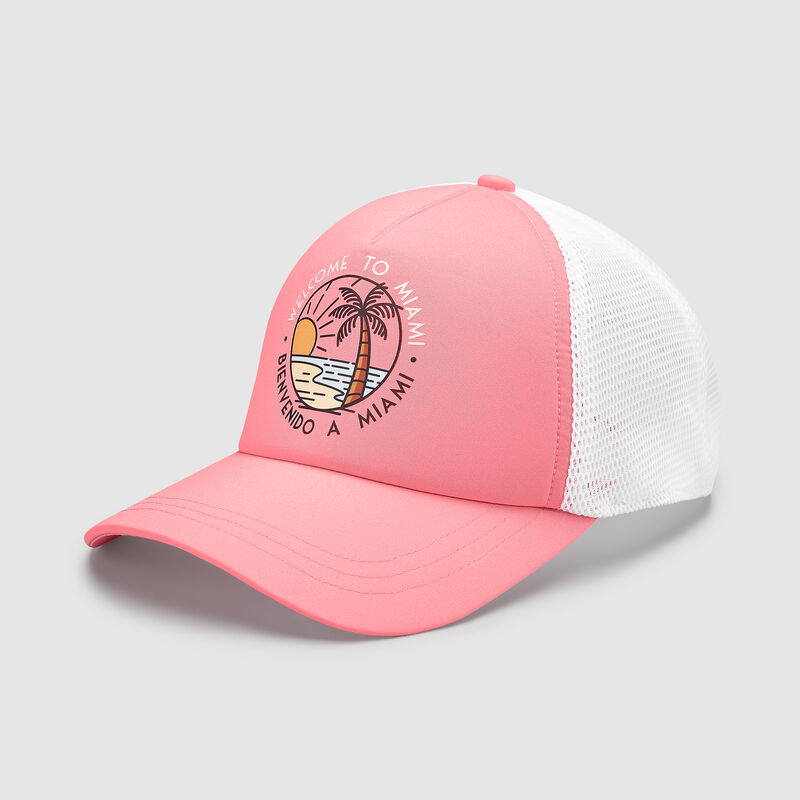 F1 FW RS MIAMI CAP - pink