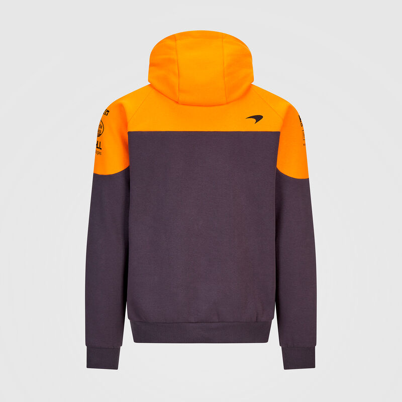 MCLAREN RP TEAM HOODED SWEAT - Antracit