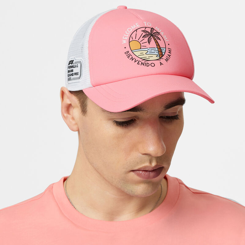 F1 FW RS MIAMI CAP - pink