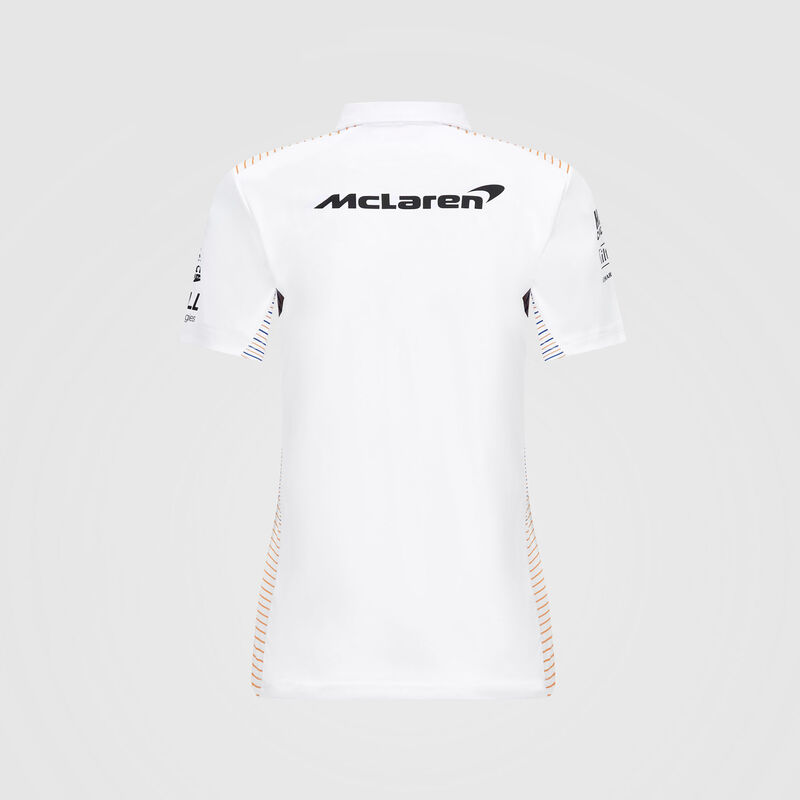 MCLAREN RP WOMENS TEAM POLO - white