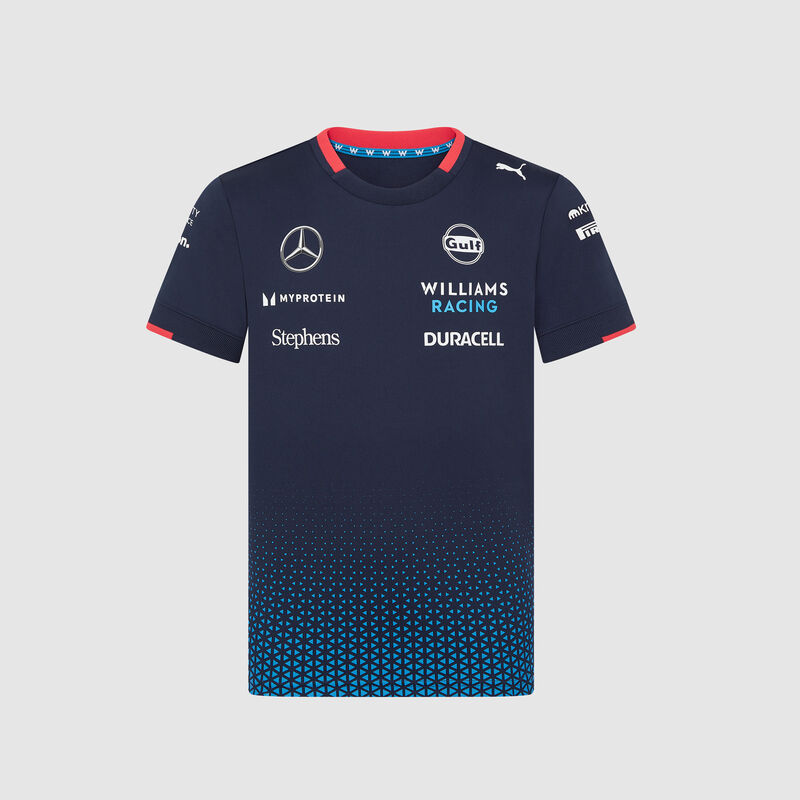 Kids 2024 Team T-shirt 2024 - Williams Racing - Navy 92 - 8719203388397 - Fuel For Fans F1 Merchandise store