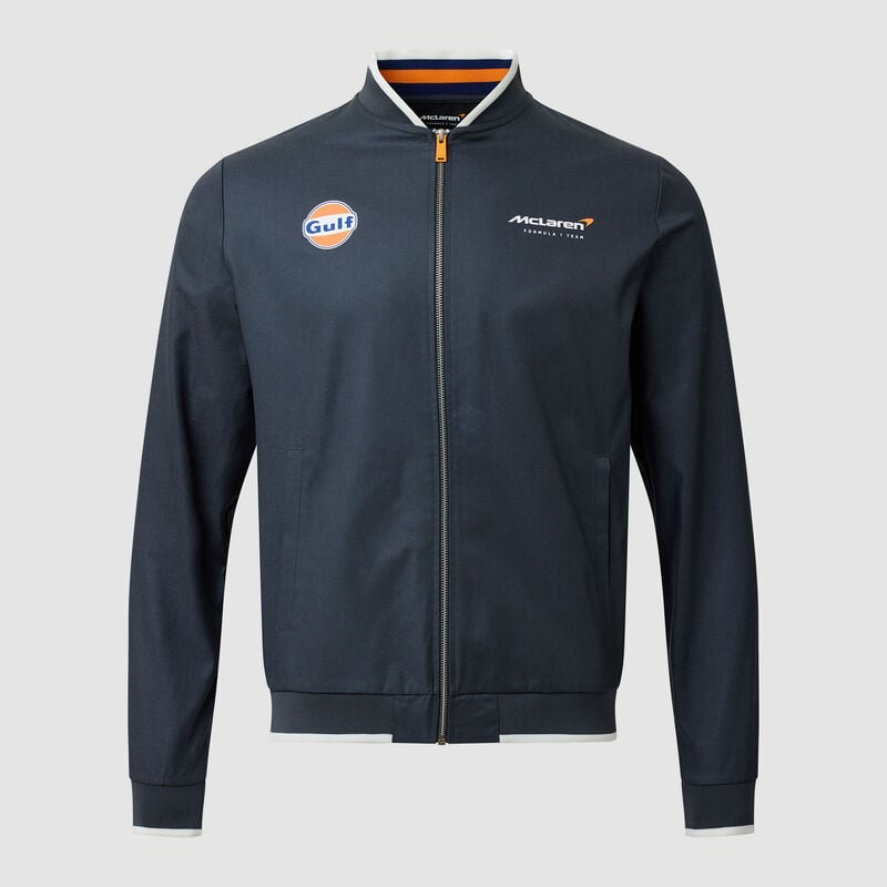 MCLAREN GULF SL BOMBER JACKET - Antracit