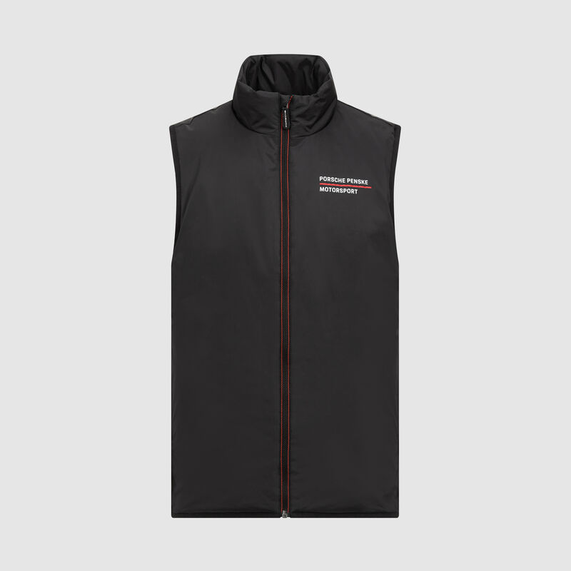 PORSCHE PENSKE FW MENS GILET - black