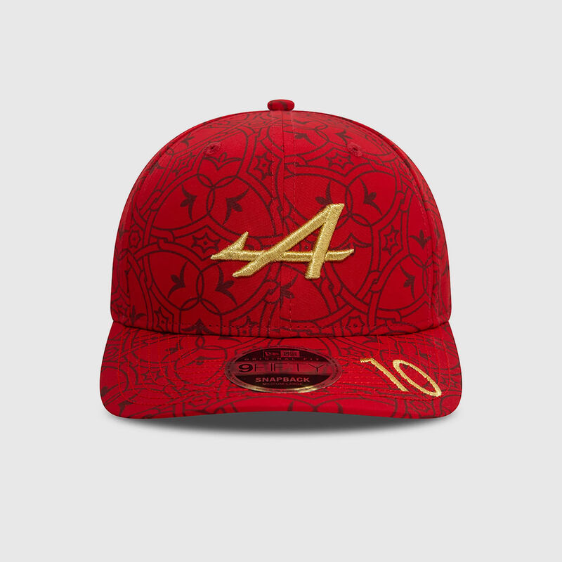 ALPINE SL SE DRIVER PG CHINA 9FIFTY CAP - red