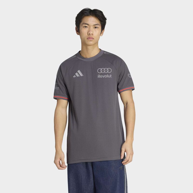 AUDI AUTH MENS TEAM TEE - Grey Strata