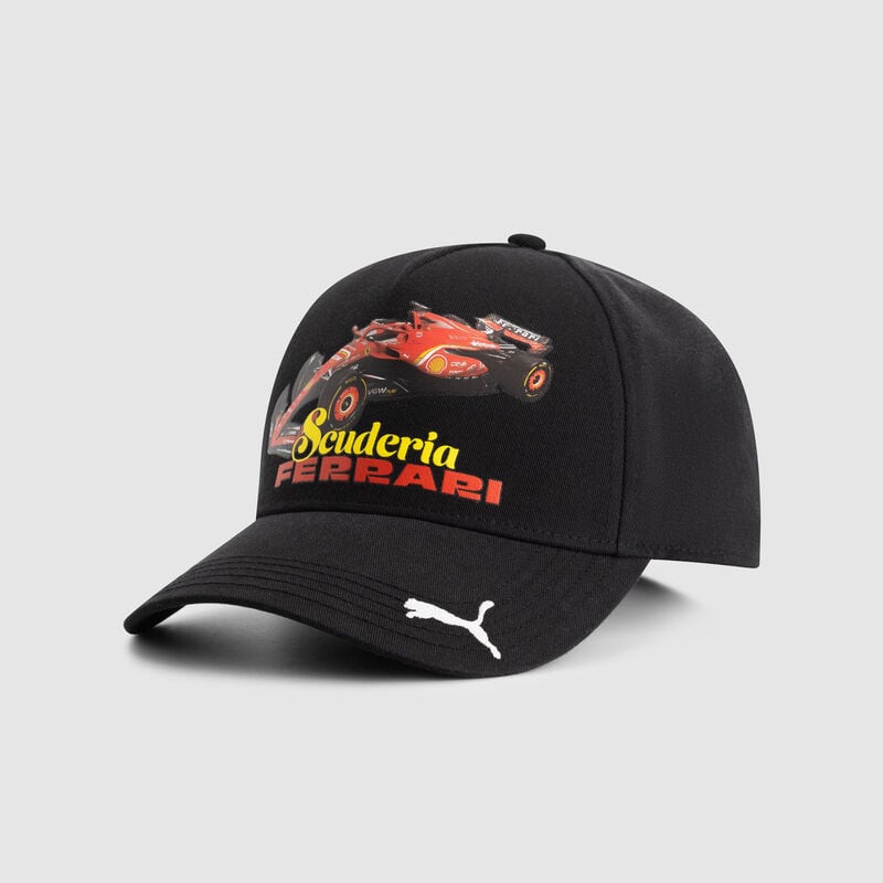SF FW GRAPHIC CAR CAP - black