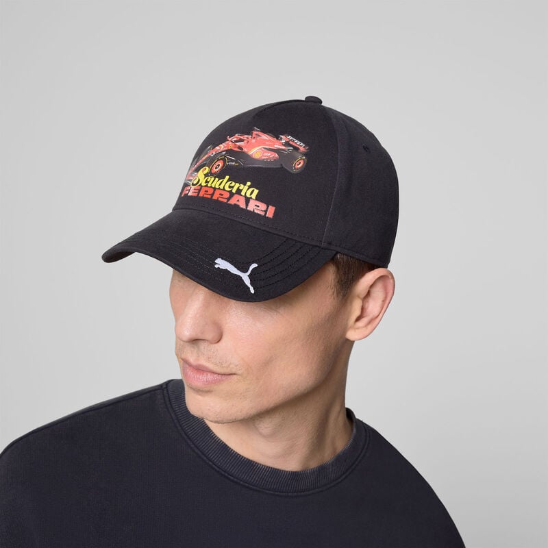 SF FW GRAPHIC CAR CAP - black