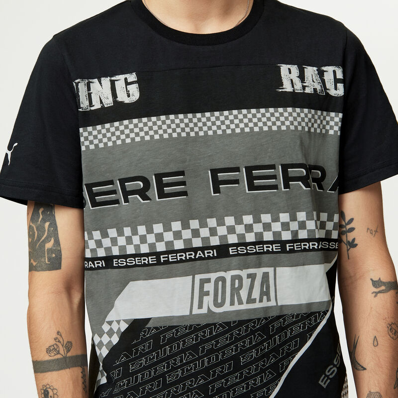 SF FW MENS GRAPHIC TEE - black