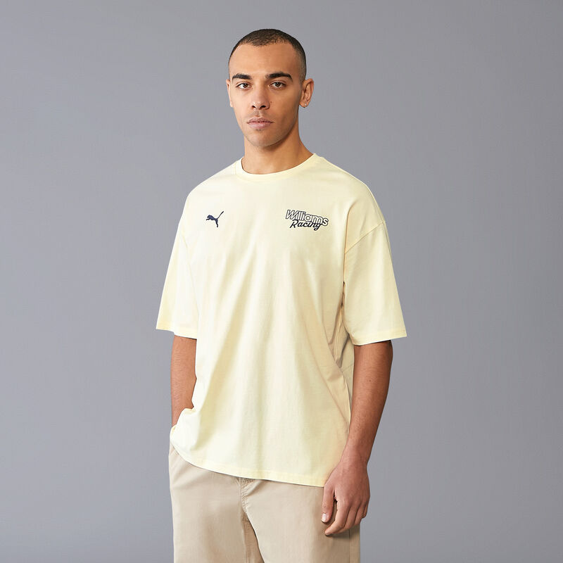 WILLIAMS RACING FW MENS OVERSIZED TEE - misty jade