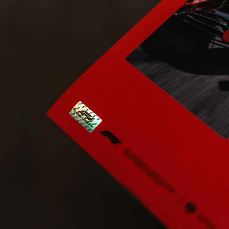 F1 2025 CALENDAR - red