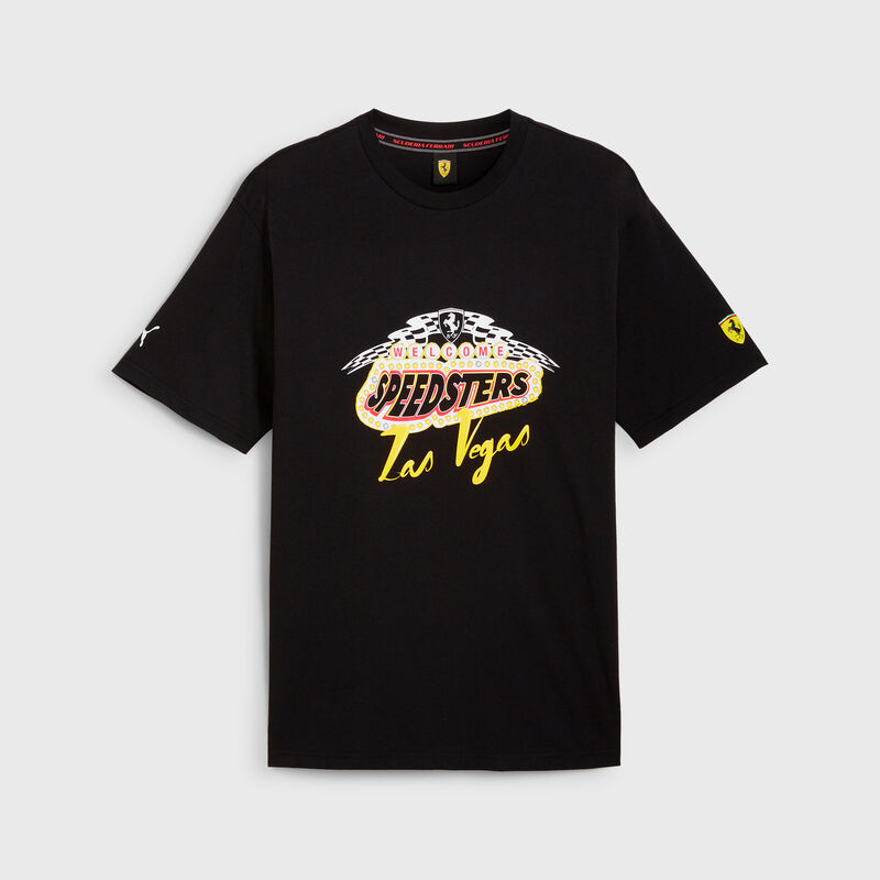 SF FW SE GARAGE CREW VEGAS TEE - black