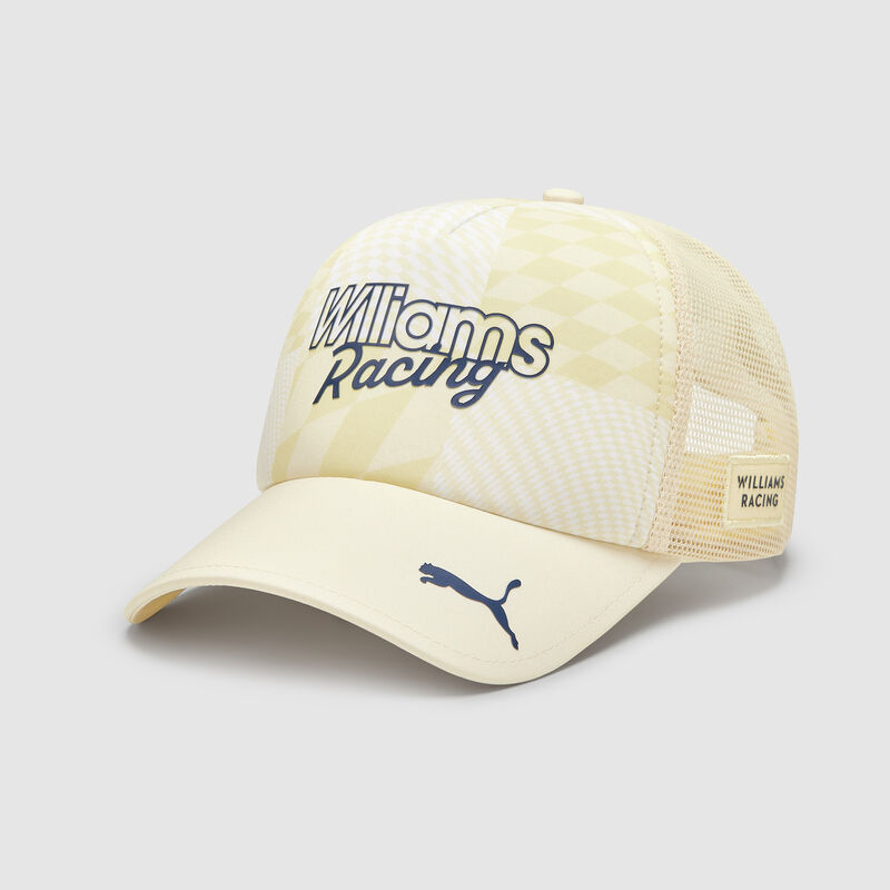 WILLIAMS RACING FW TRUCKER CAP - white