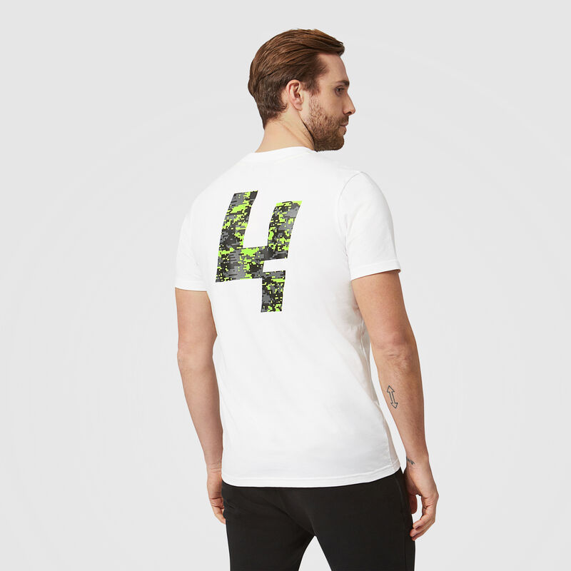 MCLAREN FW MENS LANDO NO4 GLITCH TEE - white