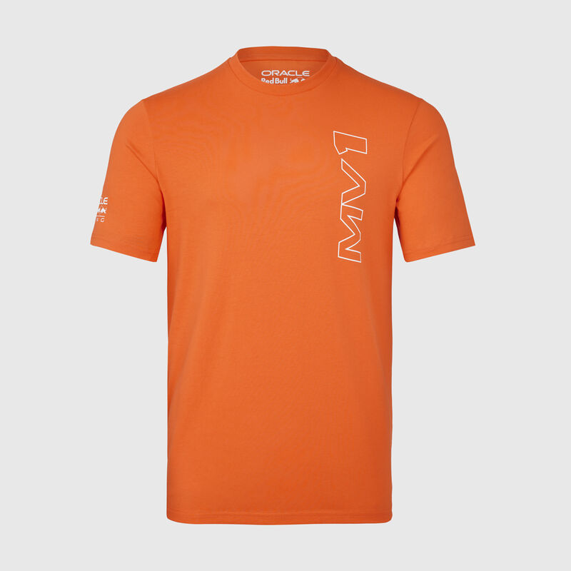 RBR SL FW 2023 VERSTAPPEN TEE - OPTION 4 - orange