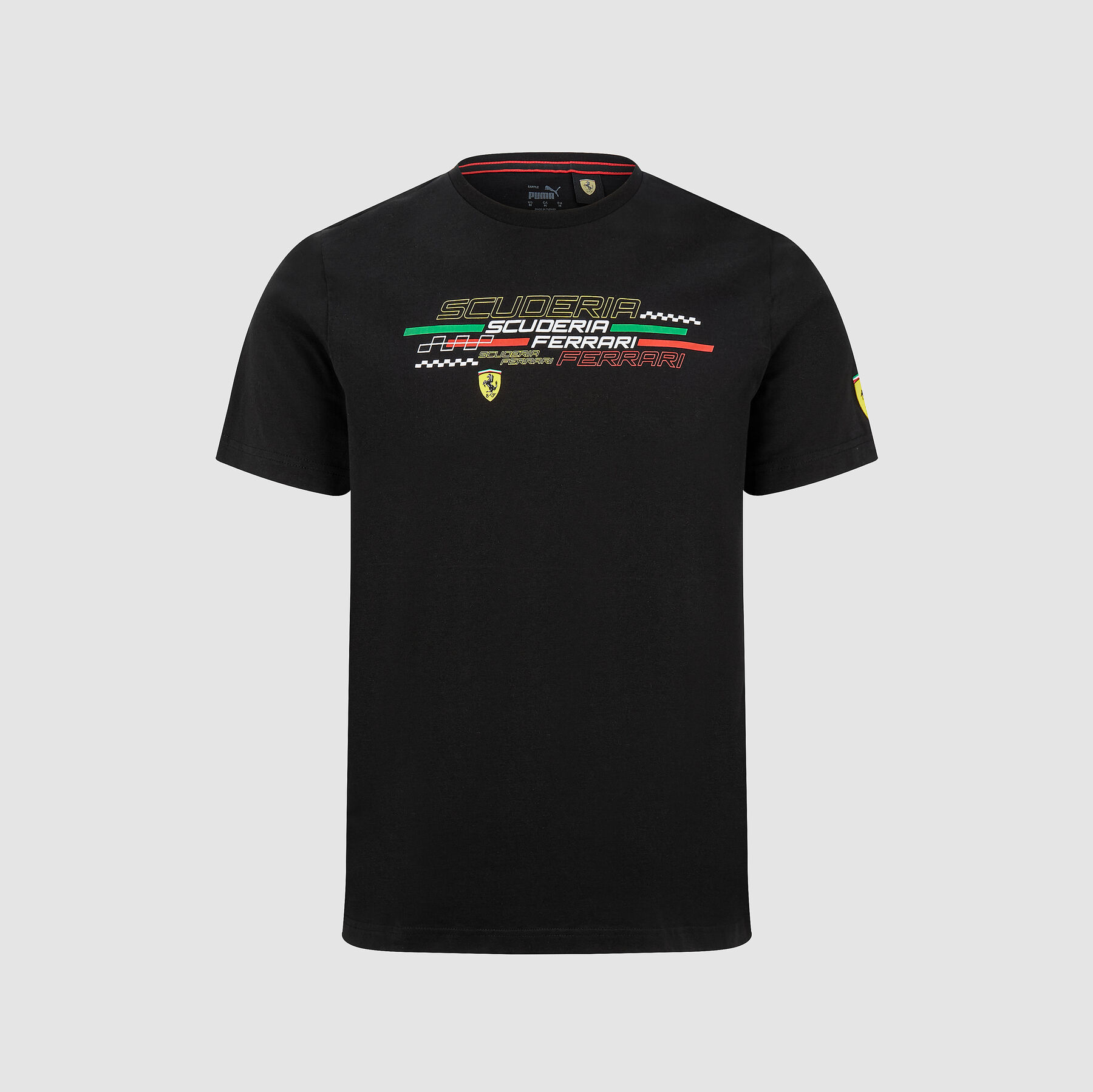 Tシャツ・カットソー Ferrari 47825 POCKET T-shirt FERRARI | Black Men's T-shirt | YOOX