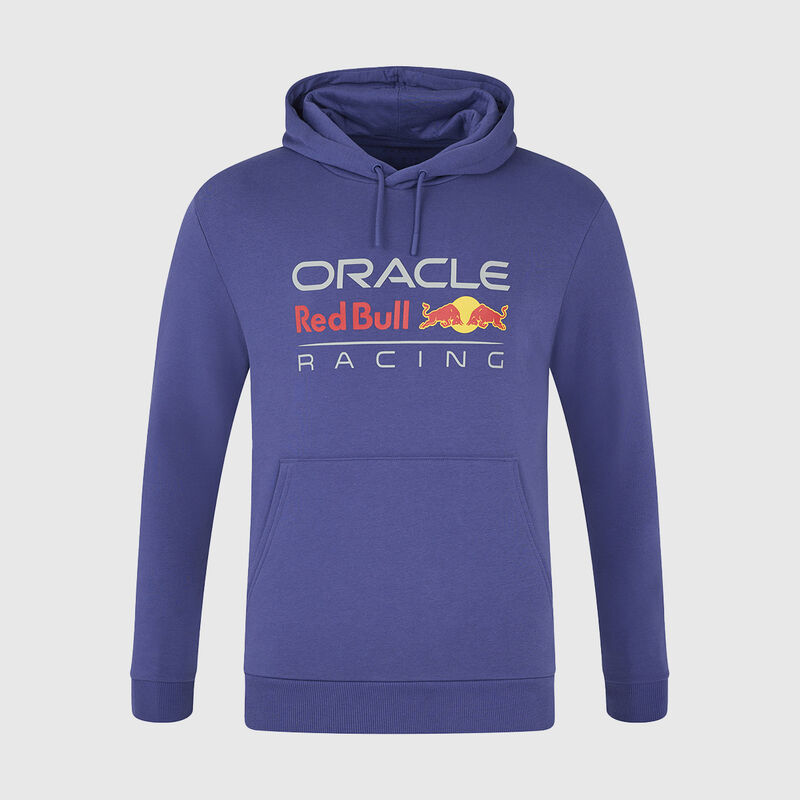 RBR FW UNISEX FRONT LOGO HOODIE - blue