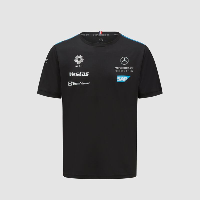 MERCEDES EQ SL RP KIDS TEAM TEE - black