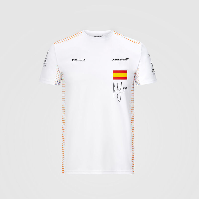 Carlos Sainz 2020 Team T Shirt Mclaren F1 Fuel For Fans
