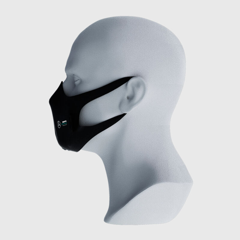 MAPF1 RP U FACE MASK - black