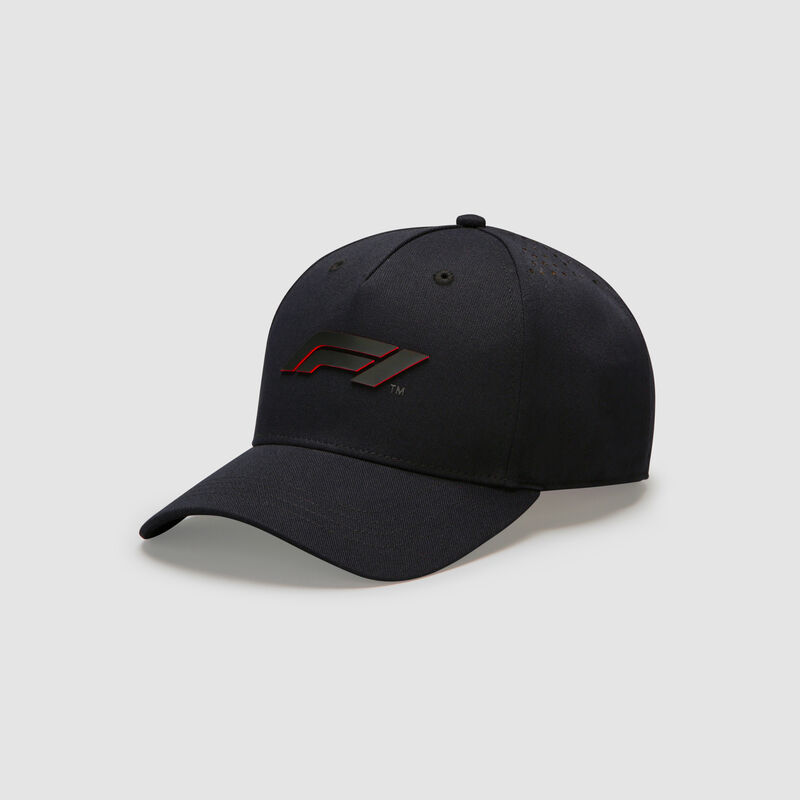 F1 FW 3D LOGO CAP - black