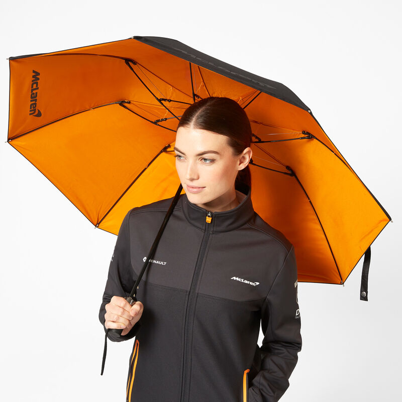 MCLAREN FW COMPACT UMBRELLA - Antracit