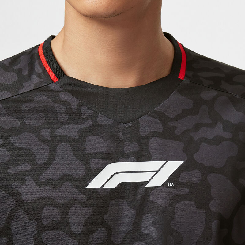 F1 FW CAMO SPORTS TEE - black