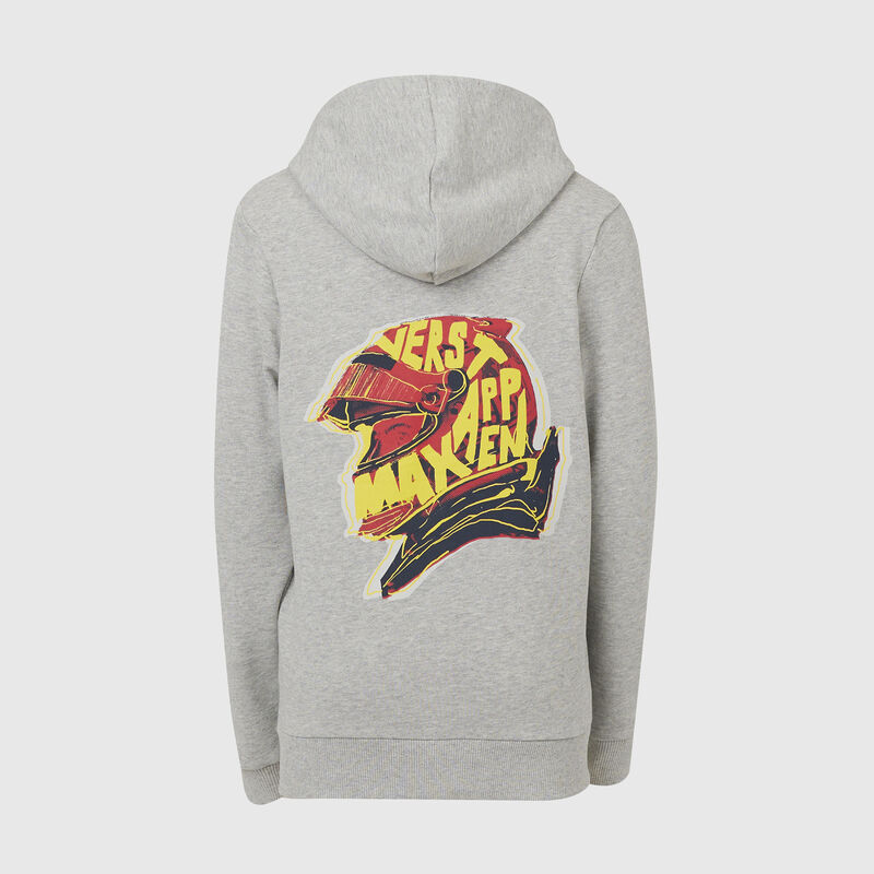 RBR FW KIDS MV HELMET ZIP HOODIE - grey