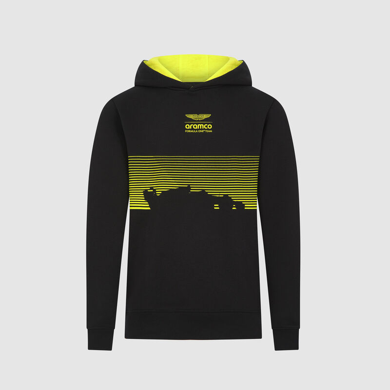 AMF1 FW KIDS GRAPHIC HOODY - black