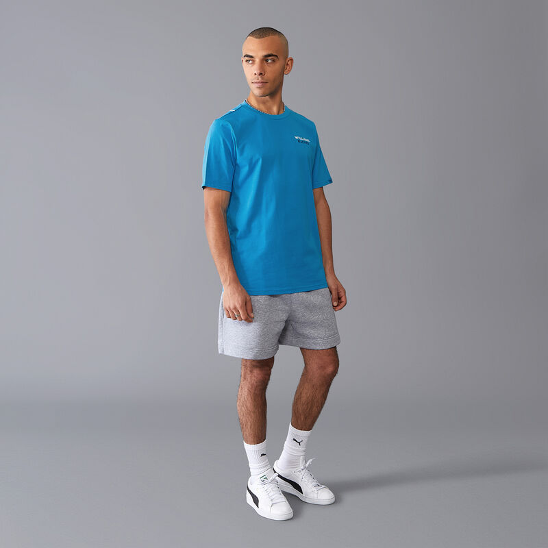 WILLIAM RACING FW MENS ABSTRACT W TEE - electric blue