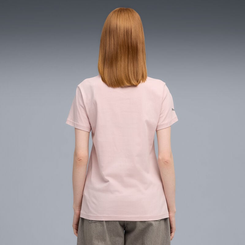 SF LF WMN TONAL SHIELD TEE - light pink