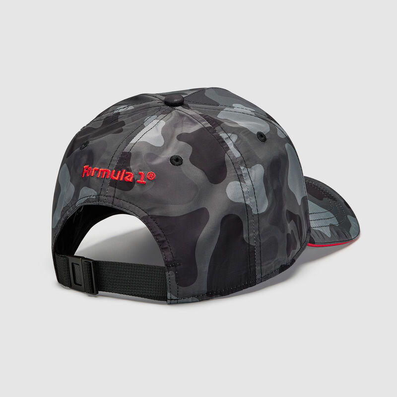 F1 FW CAMO CAP - black