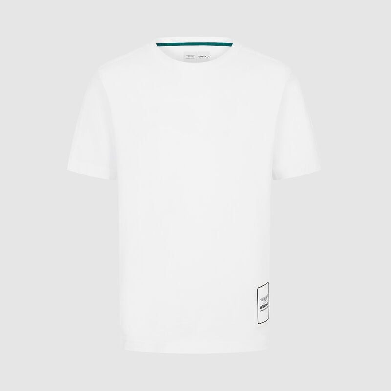 AMF1 FW LOGO TEE - white