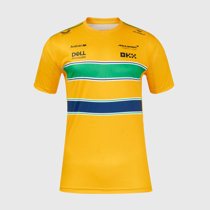 MCL MENS SENNA TEAM TEE - yellow